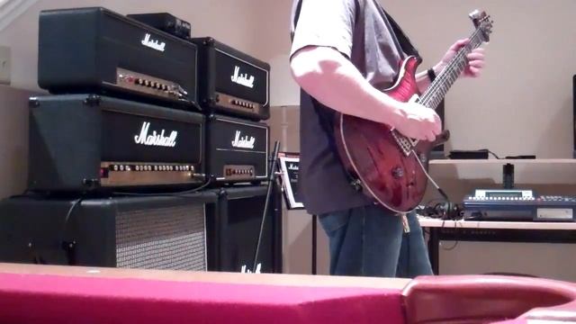 Marshall 6100 30th Anniversary, PRS Custom 24 2012, Fulltone Fulldrive II Mosfet смотреть онлайн