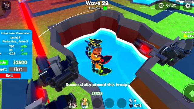 Large laser cameraman. Имба или нет? Toilet tower defense Roblox смотреть онлайн