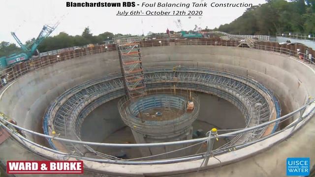 Construx formwork for tanks on the Ward & Burke site in Blanchardstown, co. Dublin, Ireland смотреть онлайн