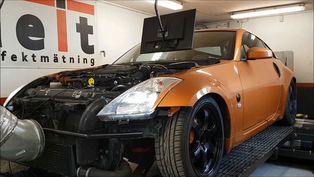 Mappning av Nissan 350Z med kompressor смотреть онлайн