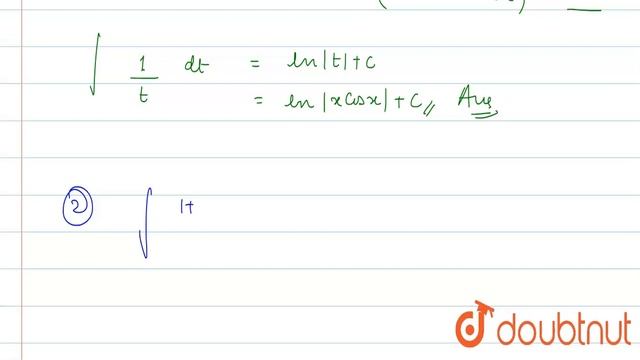 `(i) int (cos x-x sin x)/(x cos x) dx \" \"(ii) int(1+ cos x)/(x +sin x)^3 dx` смотреть онлайн