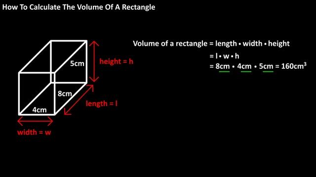 How To Calculate, Find The Volume Of A Rectangle - Formula For The Volume Of A Rectangle Explained смотреть онлайн