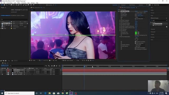 Làm sóng nhạc laze bằng After Effects смотреть онлайн