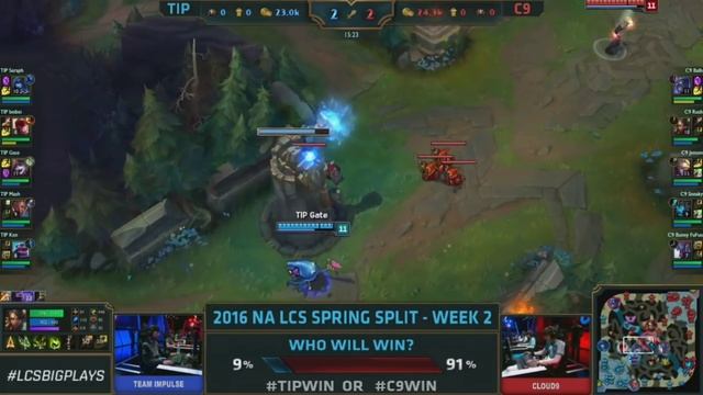 Team Impulse vs. Cloud 9 | LCS NA Spring Split 2016 | W2D1 смотреть онлайн