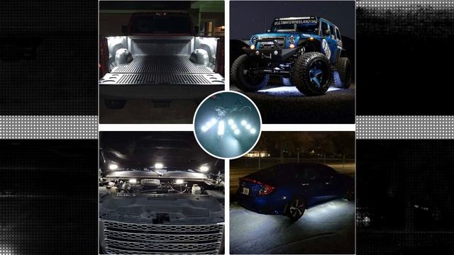 Nilight TR 08 8PCS 24LED Rock Light for Cargo Truck Pickup Bed Off Road Under Car Side Marker LED смотреть онлайн