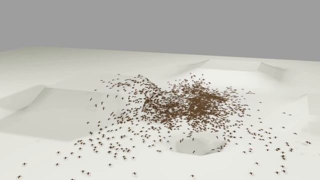 Animation- Cockroach - Particle Flow