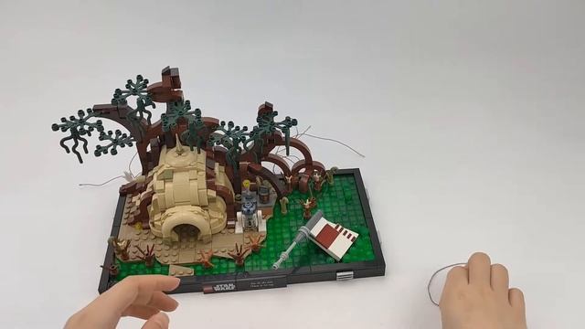Installation Instruction Of Light Set For LEGO 75330 Dagobah Jedi Training Diorama. смотреть онлайн