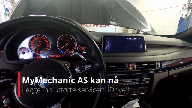Standalone workshop updating BMW iDrive with service. смотреть онлайн