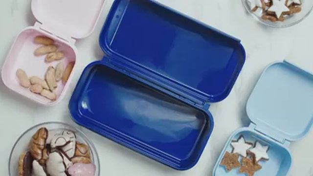 Tupperware Mini Signature kārbu komplekts. Набор коробок Mini Signature смотреть онлайн