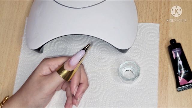 طريقة عمل اكريليك الأظافر باستخدام Poly Gel/ فرنش ملون 💚🧡💛💙💗