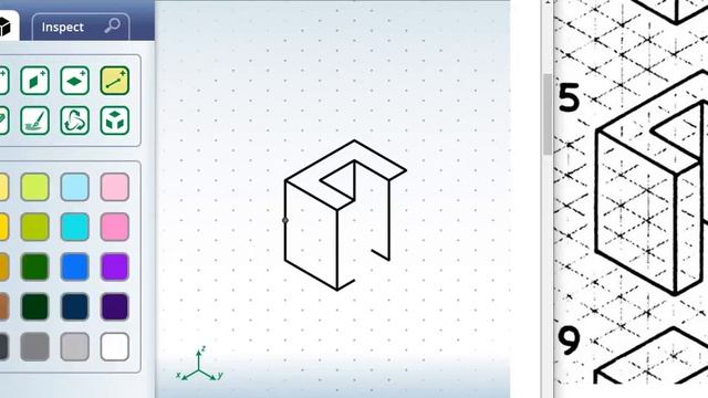 Isometric Drawing Tool - Isometric Sketch #5 смотреть онлайн