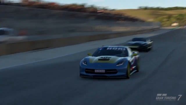 Gt7 Corvette C7‘14 Laguna Seca/Соревнования неделе/Американский кубок.