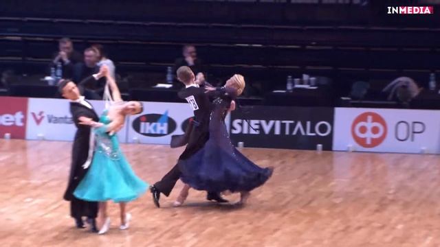 Robert Utsar - Eliisa Sukles | R1 Slow Waltz | Finnish Open 2018 смотреть онлайн
