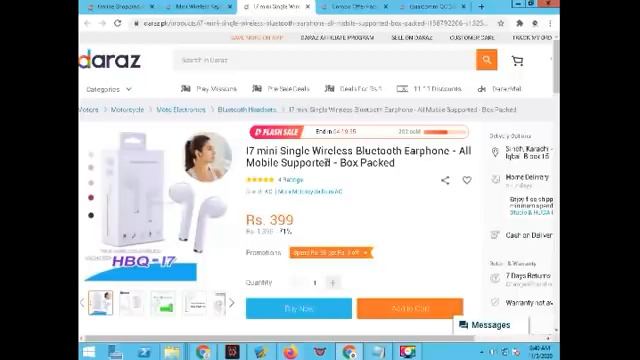 Most Cheapest I7 mini Single Wireless Bluetooth Earphone for all mobiles смотреть онлайн
