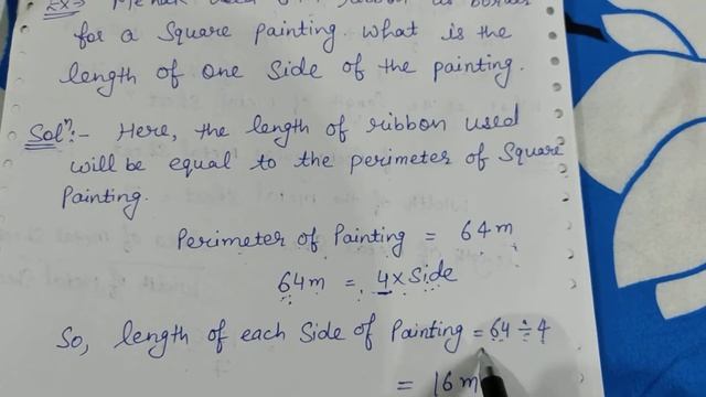 class VI maths_ unit 15 ( Perimeter and area ) part 2 смотреть онлайн