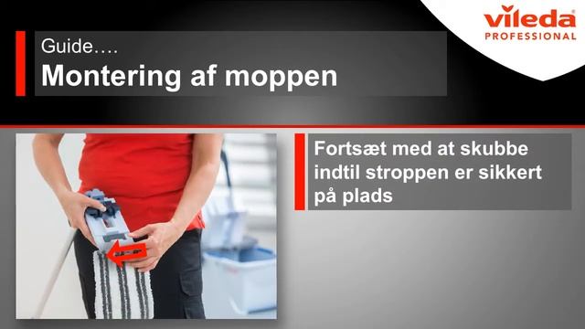 UltraSpeed Pro DK - Montering af moppen смотреть онлайн