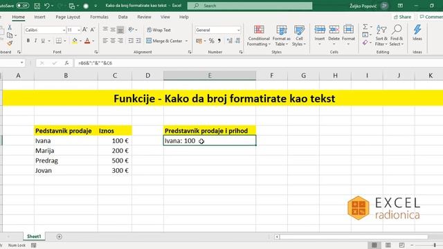 Kako formatirati broj kao tekst смотреть онлайн