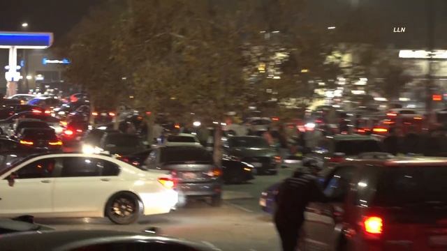 Lambos Chargers & More Take Over Parking Lot | BALDWIN PARK, CA 11.20.21 смотреть онлайн
