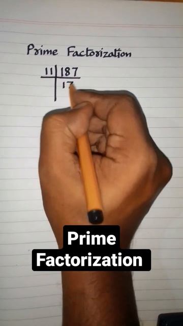 Prime Factorisation of 187 || Exercise 1A || Question 2(b) || O Level Maths D1 #shorts смотреть онлайн