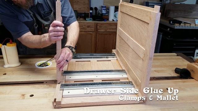 Solid Oak Desk Build - 20 Min Montage смотреть онлайн