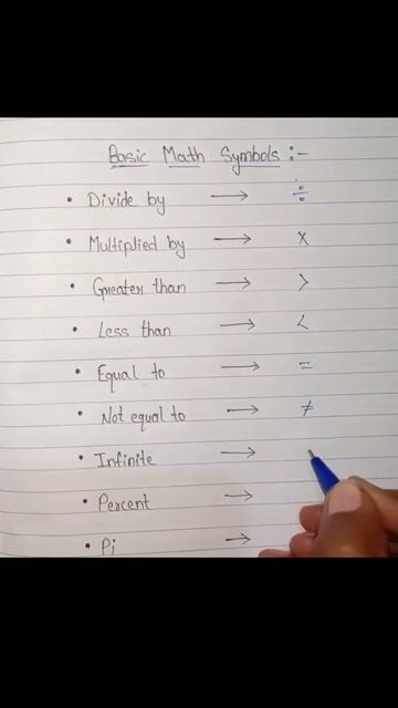 Math shorts | math symbol #shorts #youtubeshorts #arfa_study_zone смотреть онлайн
