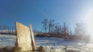 hatsan striker edge 5.5mm, Стрельба на ПРОБИВАЕМОСТЬ