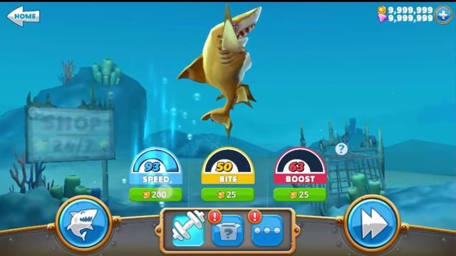 Trucchi Hungry Shark World (Monete/Diamanti Infiniti) Android смотреть онлайн