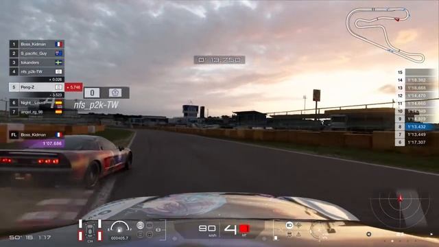 Gran Turismo Sport Tsukuba Online Tandem Drift(GR Supra NSX)