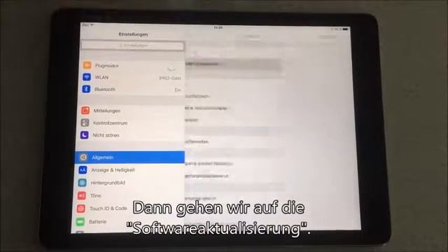 PASKAL 3D-Tutorial IOS-Version Auf Dem IPad Aktualisieren