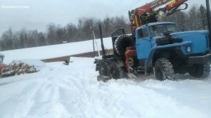 КамАЗ лесовоз