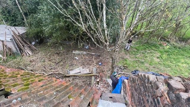 Barn to Warehouse 25 - Some Big Trees Come Down to clear space! смотреть онлайн