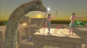 ДИНОЗАВРЫ АТАКУЮТ ЗАМОК - Animal Revolt Battle Simulator