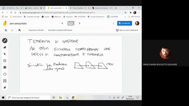 Lezione di Fisica sul Teorema di Noether смотреть онлайн
