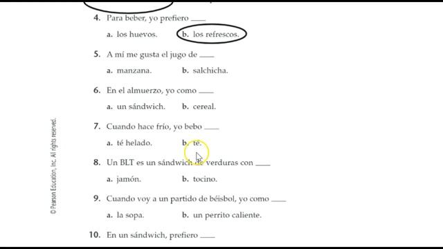 Spanish 1 Unit 4 Part 1 (Vocabulary, 3A1-3A4) смотреть онлайн