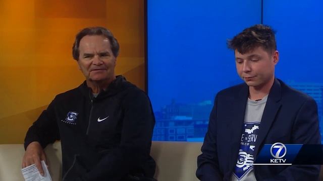 Creighton baseball coach Ed Servais discusses Salute to Service game смотреть онлайн