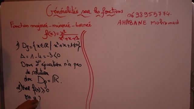 Maths 1 Bac Sc Ex Et Sm Générélités  _fonction Majorée,minorée,bornée  الدالة المكبورة والمصغورة