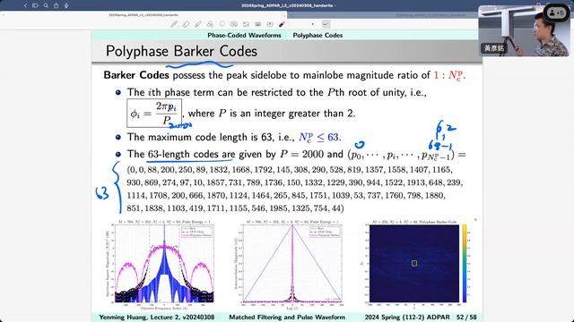 20240413 Lecture 2-10: Matched Filtering and Pulse Waveforms (匹配濾波和脈衝波形) смотреть онлайн