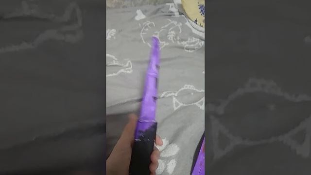 показываю свой нож из бумаги смотреть онлайн