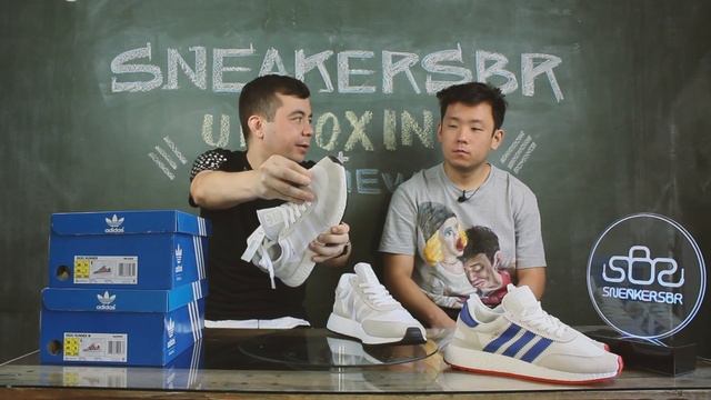 UNBOXING+REVIEW - adidas Iniki смотреть онлайн