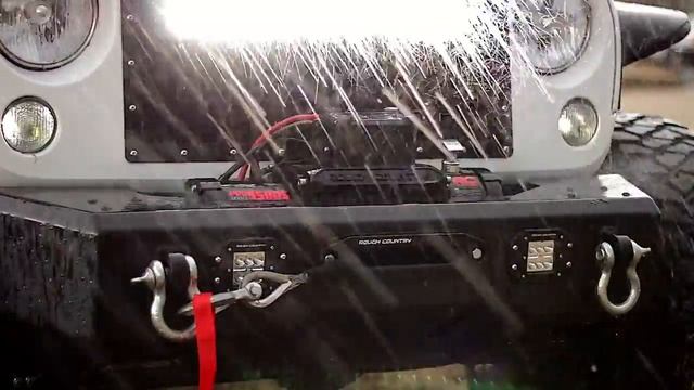 2 Inch Square Flush Mount Chrome Series Cree LED Cube Lights By Rough Country