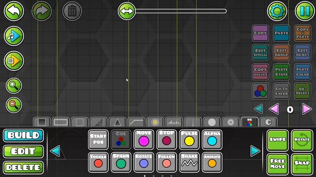 Как работают тригеры Move и Color. Geometry Dash | Геометри даш смотреть онлайн