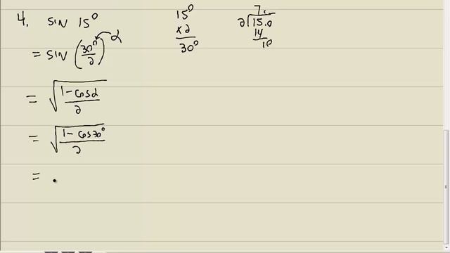 Trigonometry: Double-angle and Half-angle Formulas смотреть онлайн