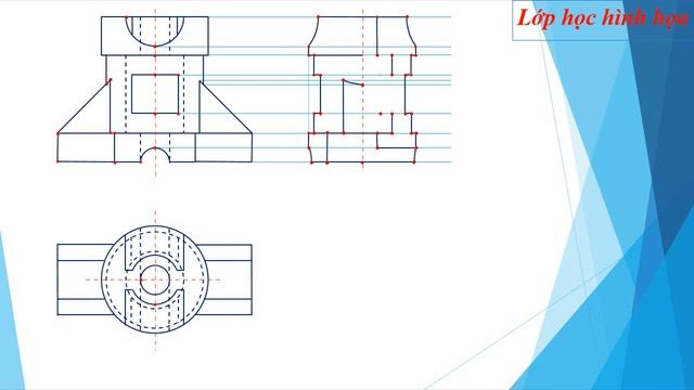 Đồ họa kỹ thuật- hướng dẫn vẽ chi tiết bài 2 смотреть онлайн