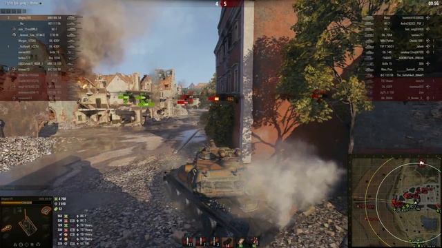 AMX M4 mle. 54, Л. Зигфрида, Стандартный бой смотреть онлайн