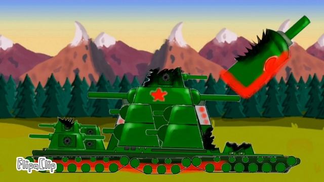RATTER V.S КВ-44 - Мультики про танки