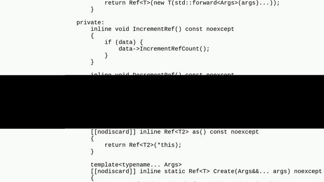 Intrusive smart pointer implementation смотреть онлайн