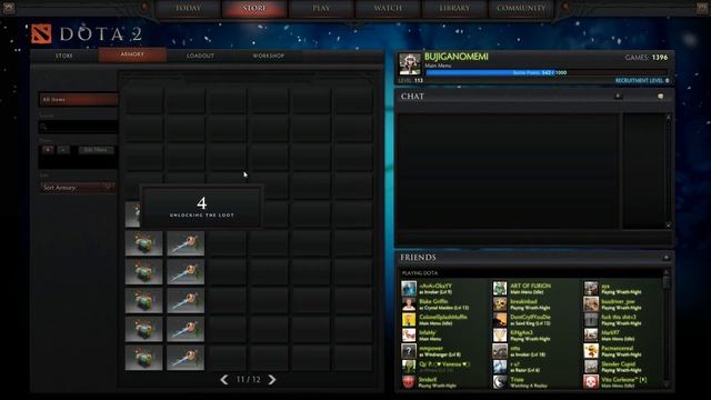 Dota 2 Unboxing 10 Treasure of Frostivus Chest 2013 смотреть онлайн
