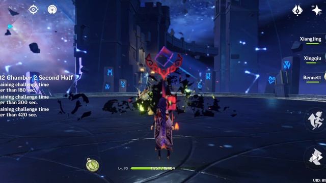 No Retries challenge on Mobile | Spiral Abyss Floor 12 | UNCUT Video смотреть онлайн