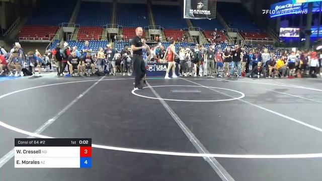 152 Lbs Consi Of 64 #2 - Waylon Cressell, North Dakota Vs Enzo Morales, Arizona A86d смотреть онлайн