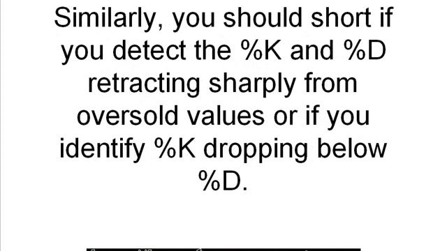 Forex Strategies-Stochastic Oscillator